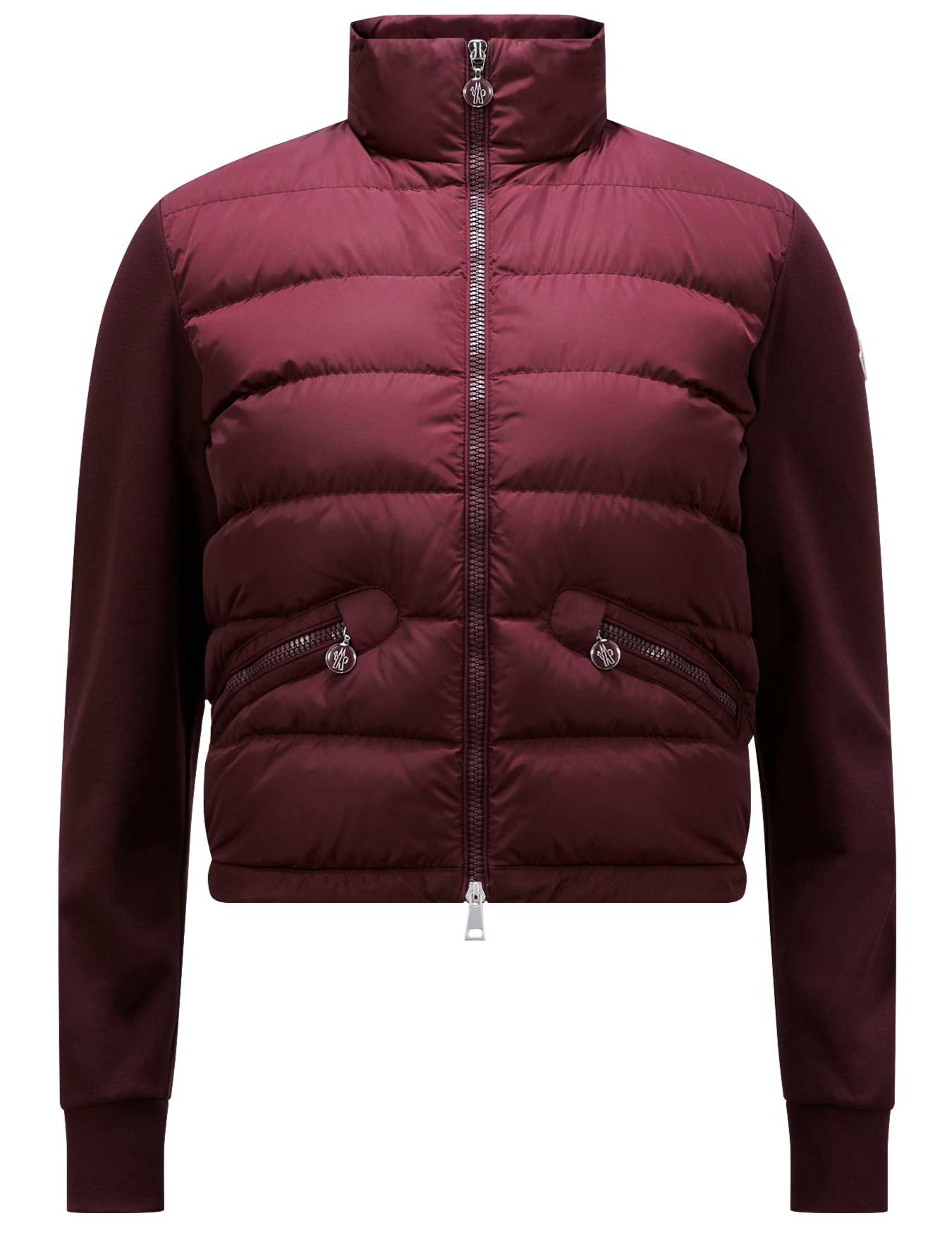 MONCLER - CARDIGAN BORDEAUX