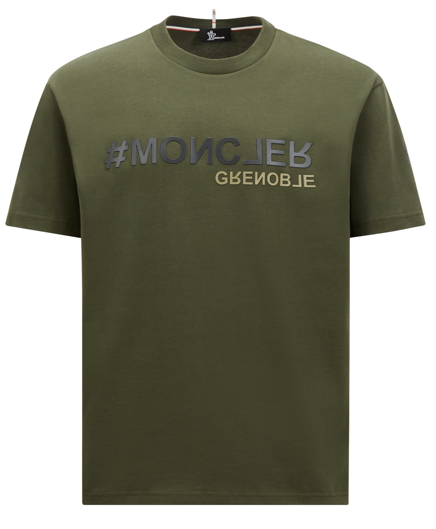 MONCLER GRENOBLE - TEE-SHIRT KAKI