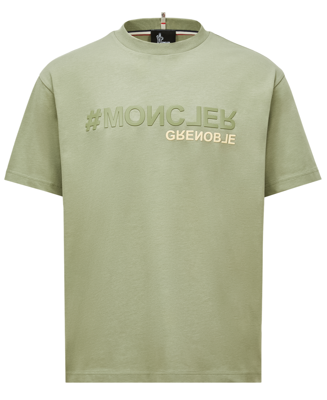 MONCLER GRENOBLE - tee-shirt kaki