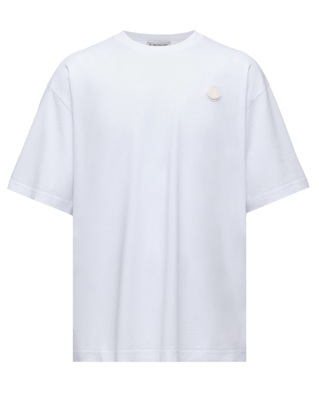 MONCLER GENIUS - T-shirt en coton Moncler blanc x A$AP Rocky