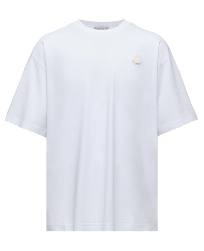 MONCLER GENIUS - T-shirt en coton Moncler blanc x A$AP Rocky