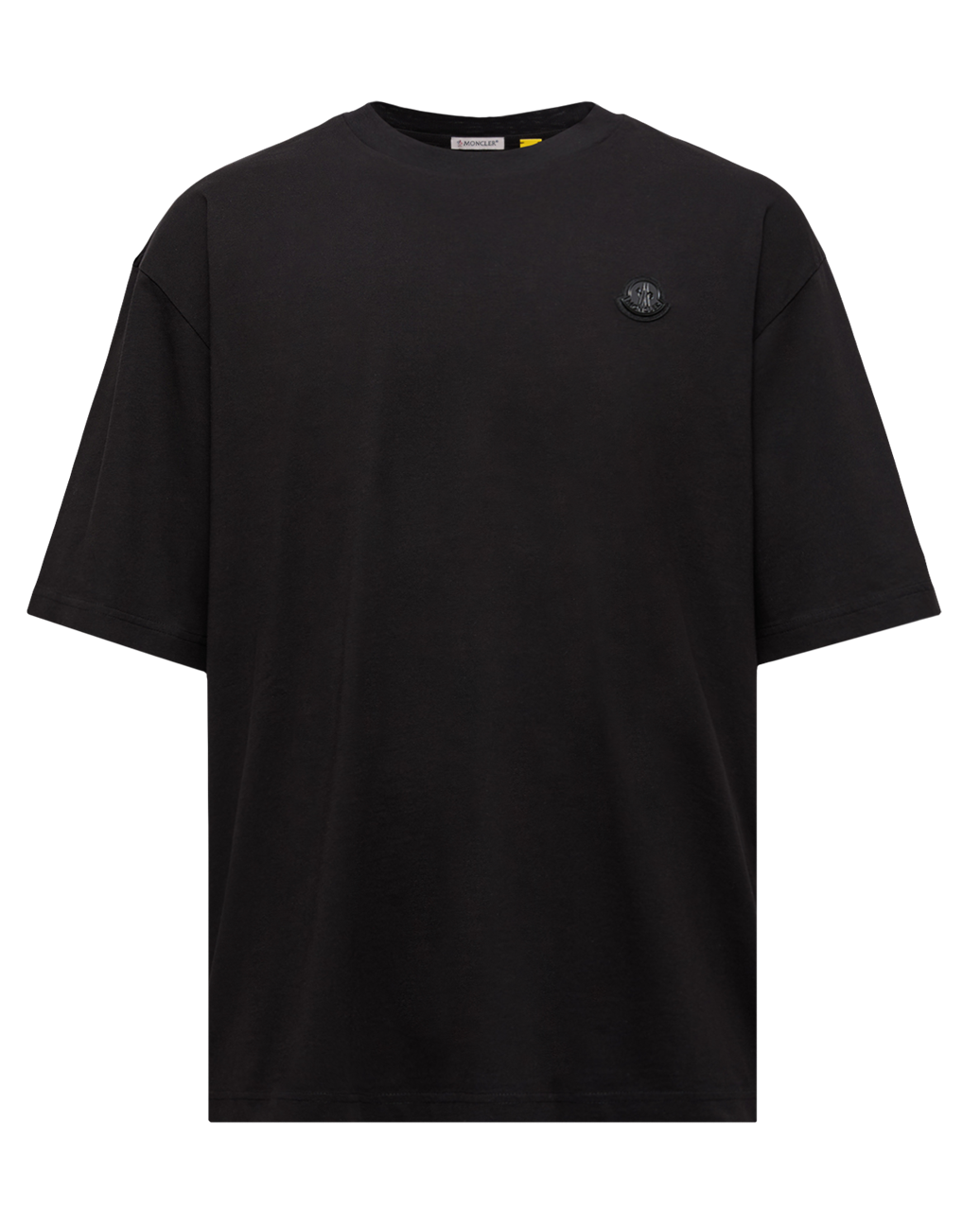 MONCLER GENIUS - T-shirt en coton Moncler noir x A$AP Rocky