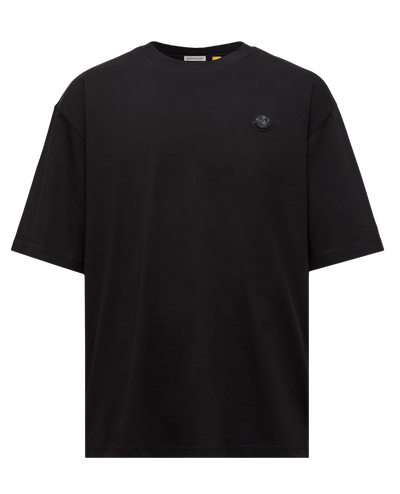MONCLER GENIUS - T-shirt en coton Moncler noir x A$AP Rocky
