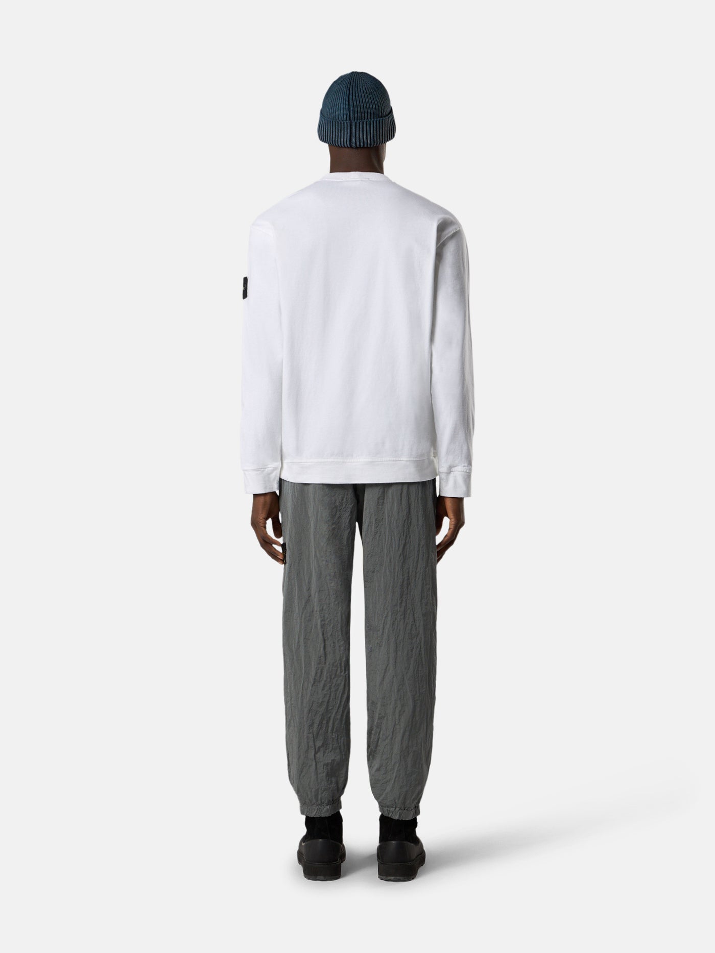 STONE ISLAND - Jogger coupe ample Nylon métal