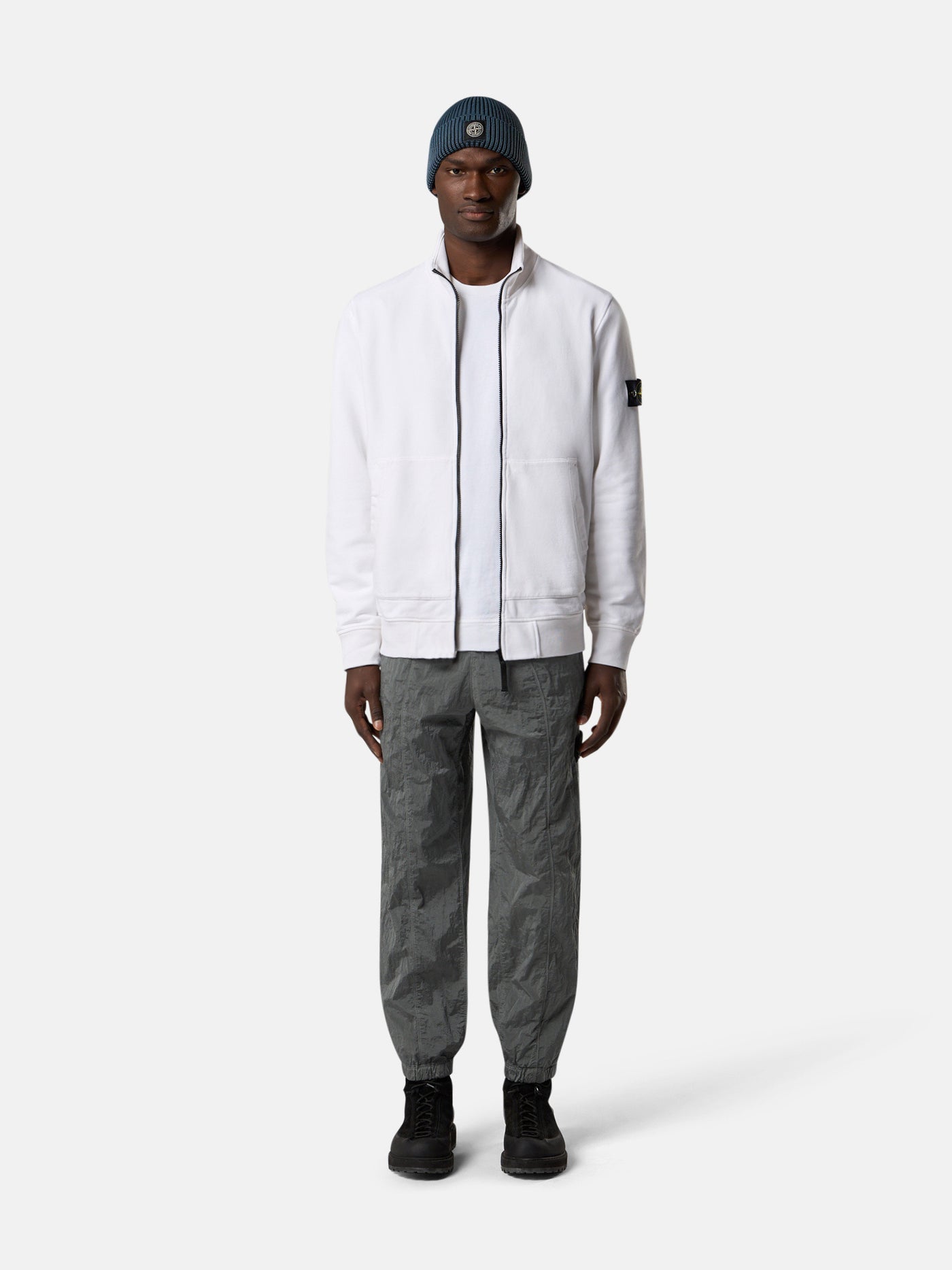 STONE ISLAND - Jogger coupe ample Nylon métal