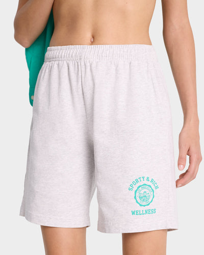 SPORTY & RICH - EMBLEM GYM SHORT