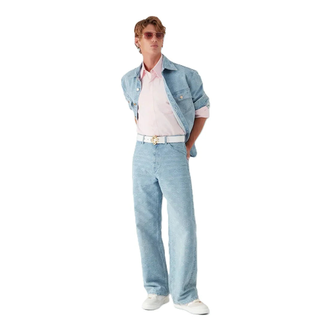 CASABLANCA - Jean Relaxed Monogram