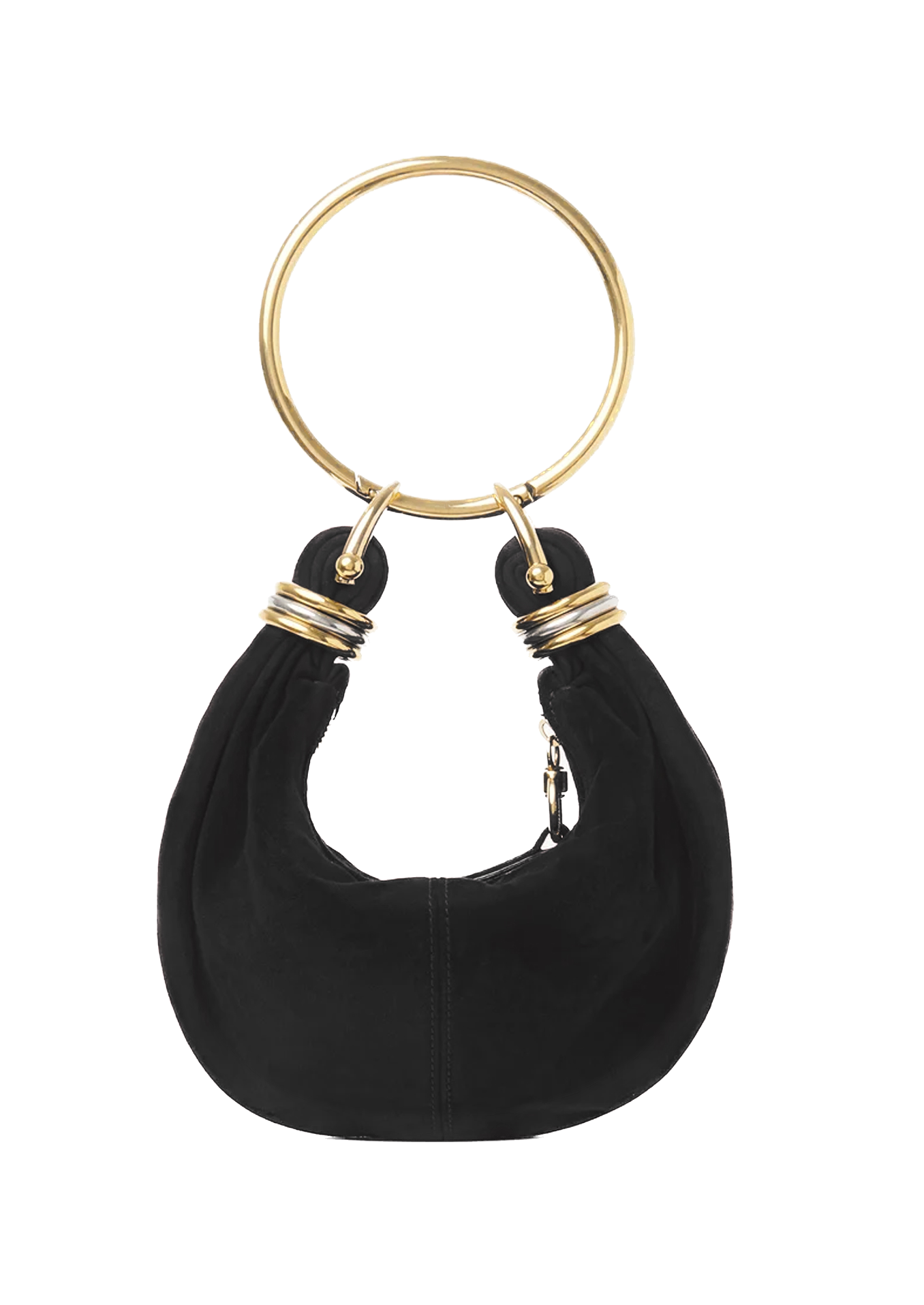 CHLOÉ - Mini sac hobo Bracelet bag en cuir velours
