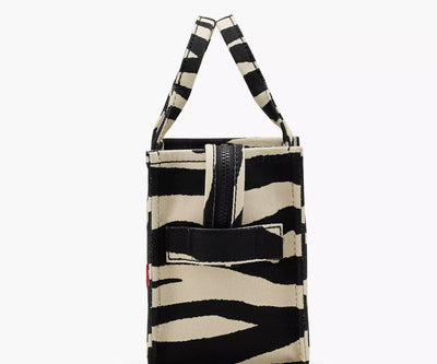 MARC JACOBS - The Zebra Canvas Small Tote Bag