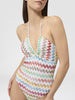 MISSONI - maillot de bain à motif zigzag