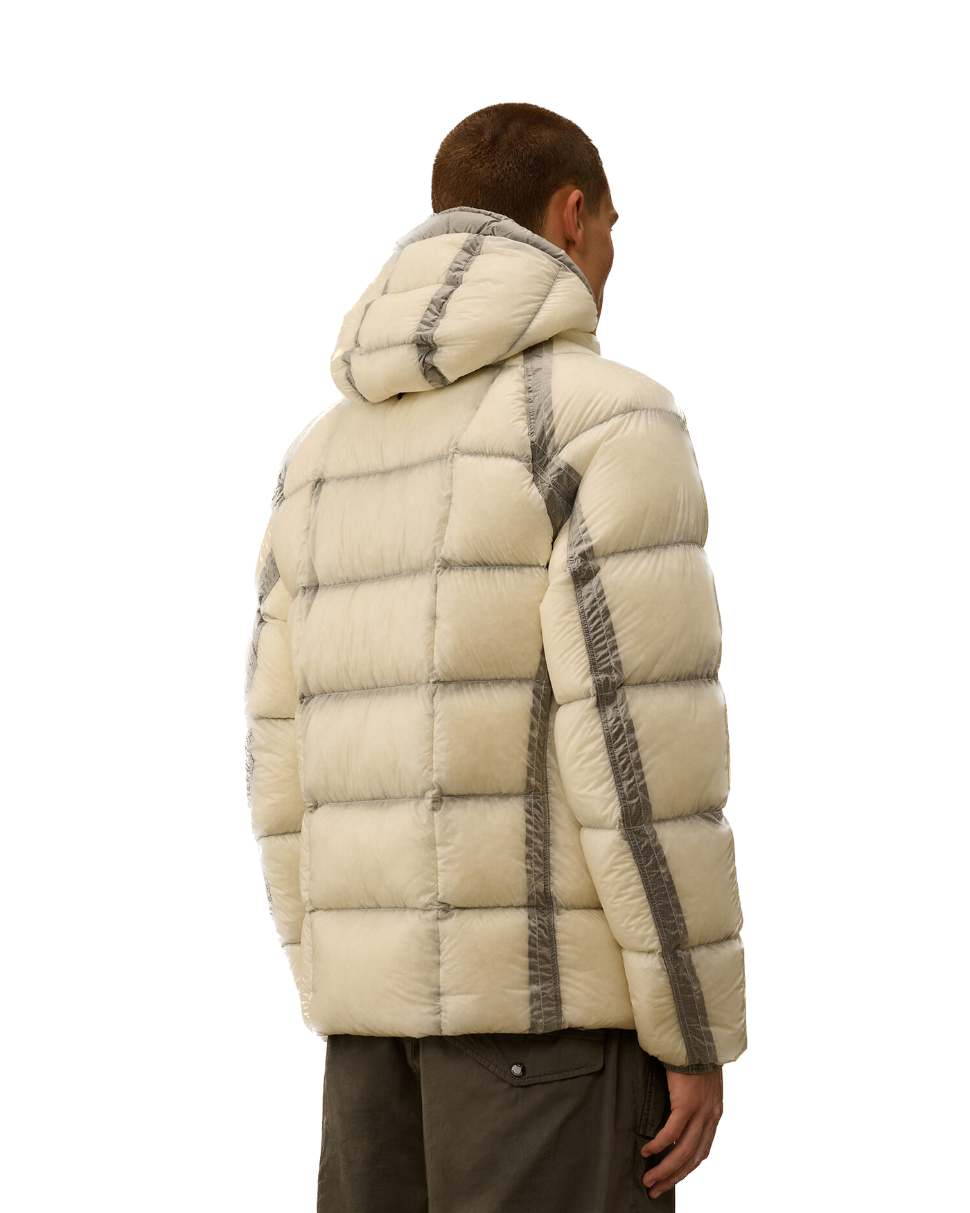 C.P. Company - Doudoune matelassée D.D Shell blanche