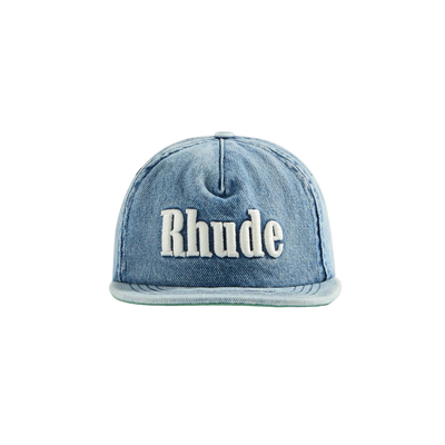 RHUDE - LOGO DENIM HAT