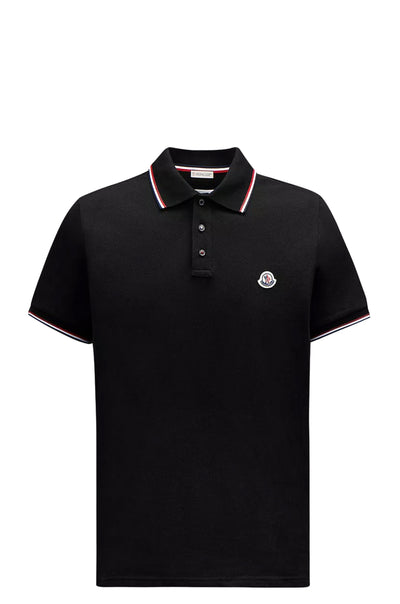 MONCLER - Polo noir