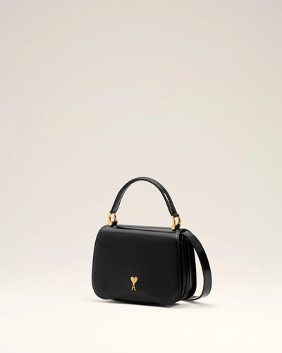 AMI PARIS - Sac top handle Paris Paris en cuir glacé