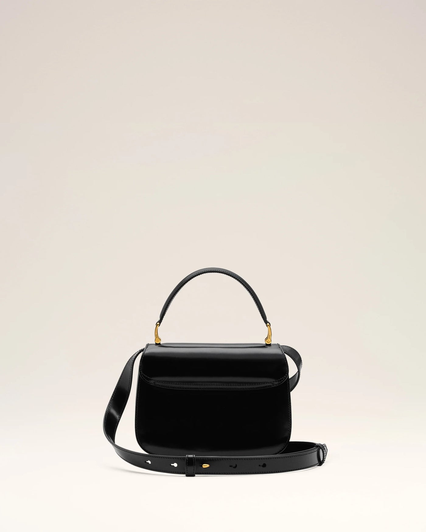AMI PARIS - Sac top handle Paris Paris en cuir glacé