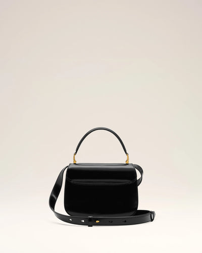 AMI PARIS - Sac top handle Paris Paris en cuir glacé