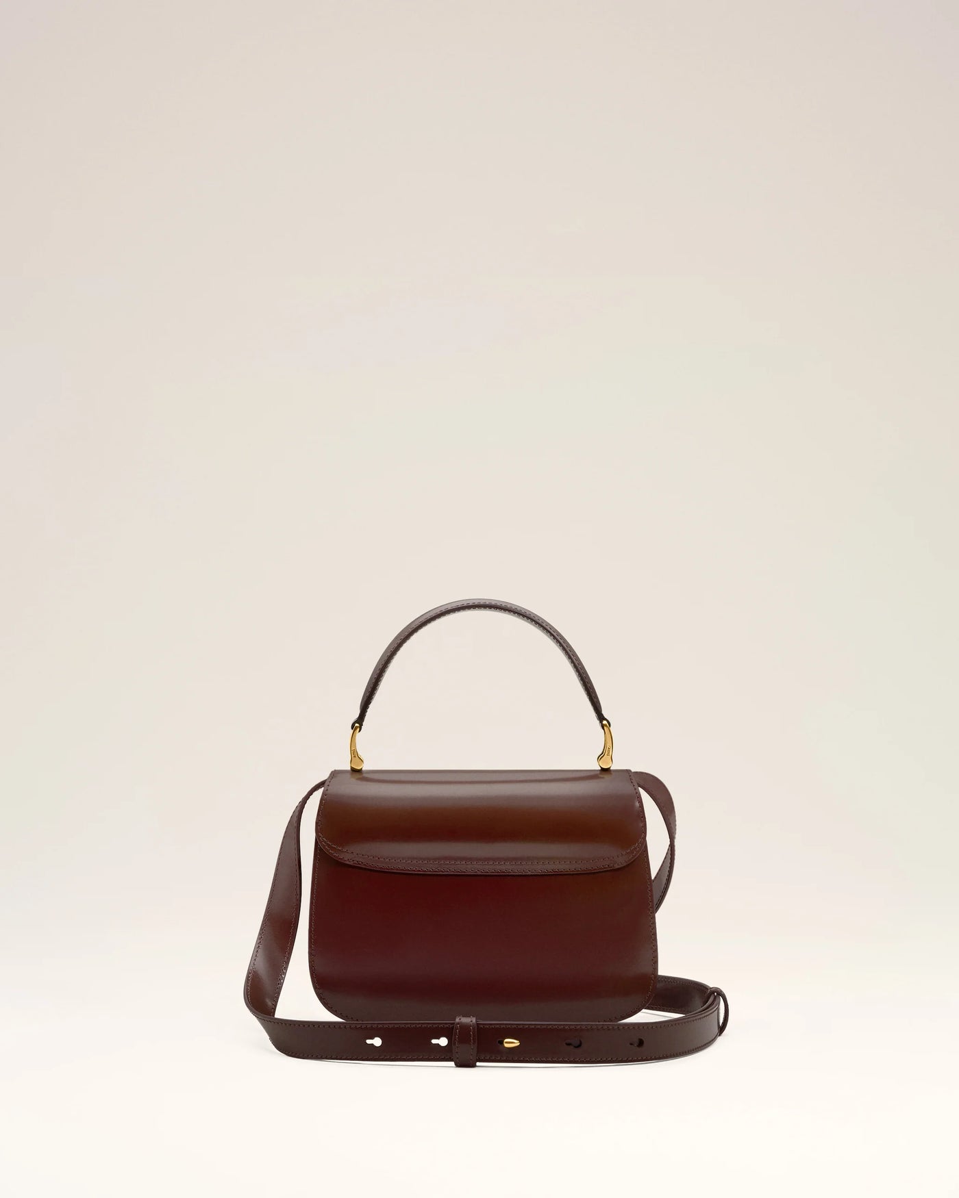 AMI PARIS - Sac top handle Paris Paris en cuir glacé