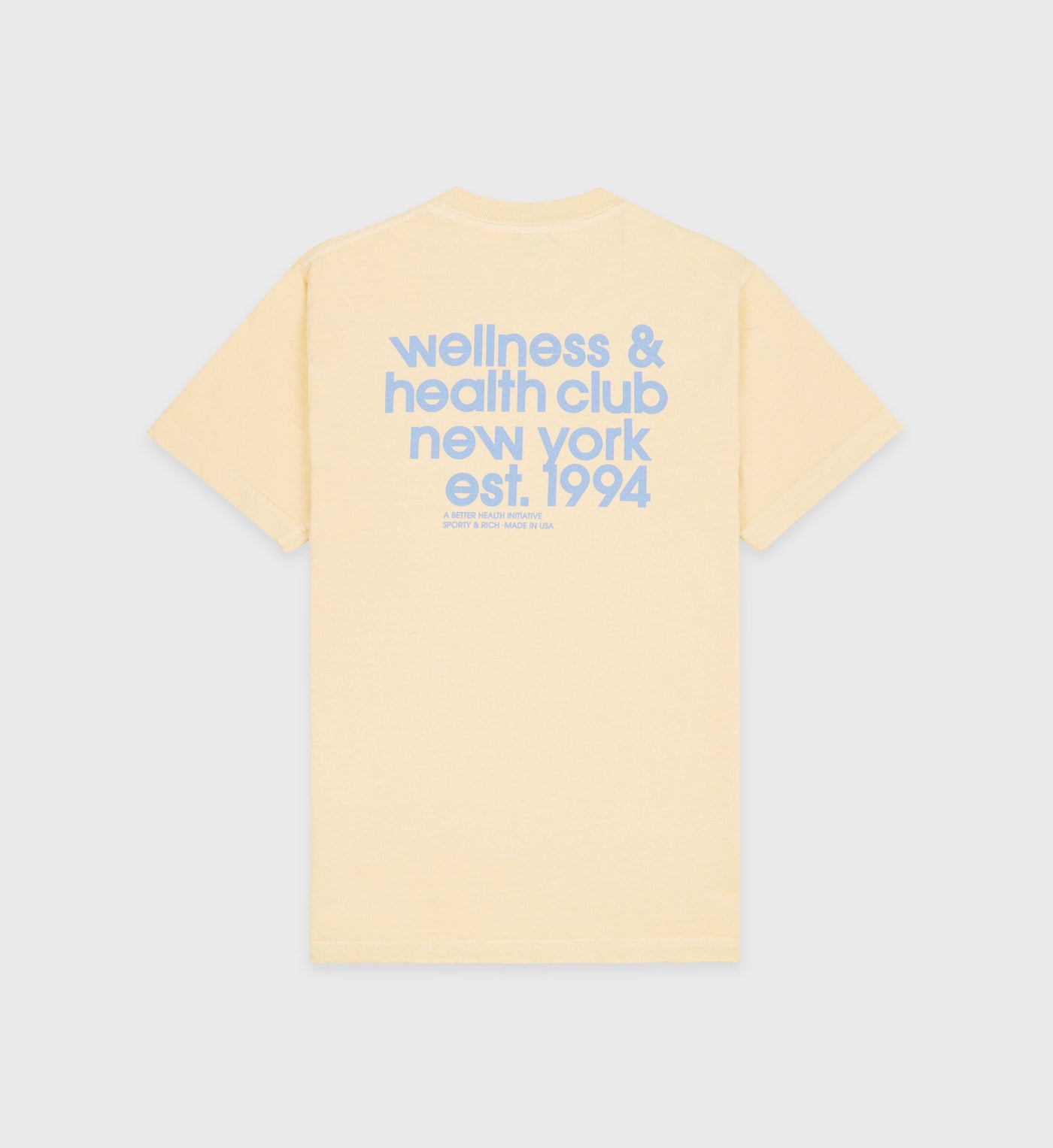 SPORTY & RICH - USA HEALTH CLUB T-SHIRT