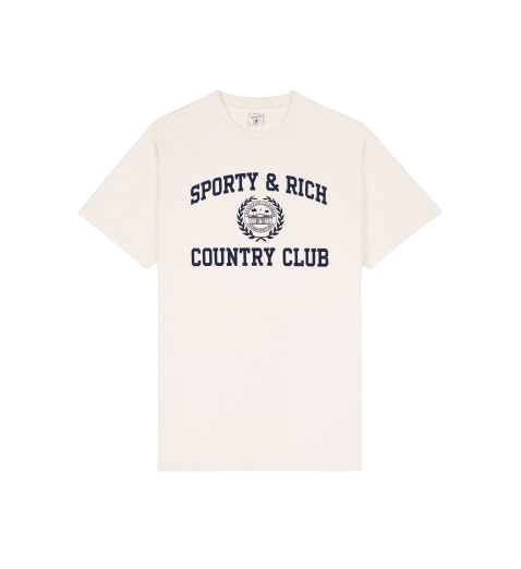 SPORTY & RICH Varsity Crest T-Shirt