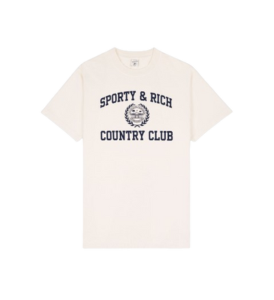 SPORTY & RICH Varsity Crest T-Shirt