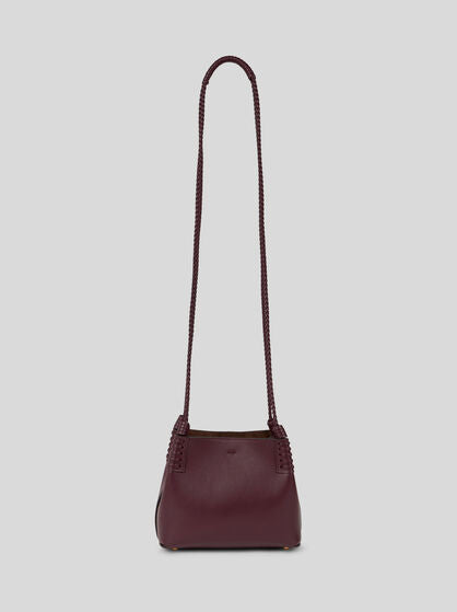 ÉTRO MILANO - Mini cabas Libra bordeaux
