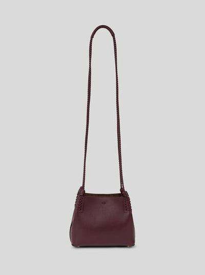 ÉTRO MILANO - Mini cabas Libra bordeaux