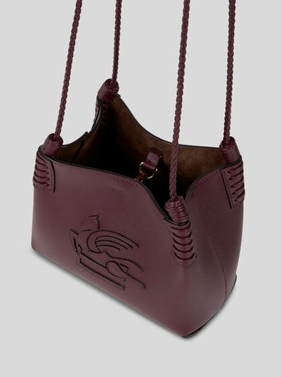 ÉTRO MILANO - Mini cabas Libra bordeaux