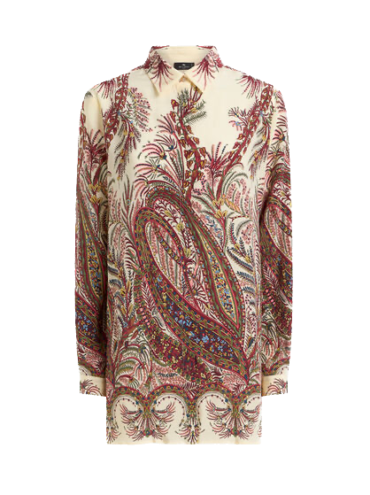 ÉTRO MILANO - CHEMISE EN SOIE