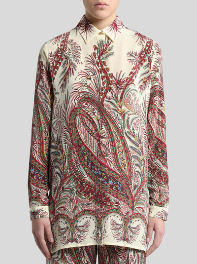 ÉTRO MILANO - CHEMISE EN SOIE