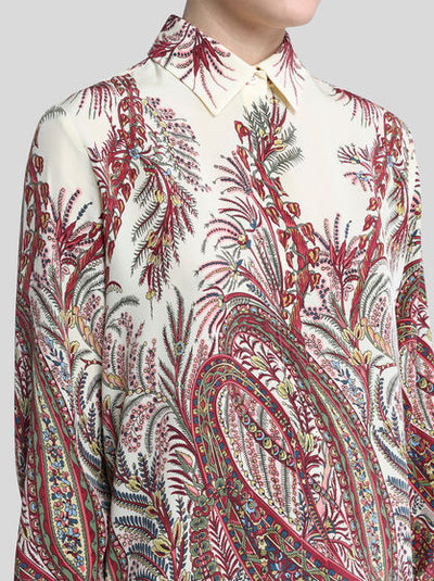 ÉTRO MILANO - CHEMISE EN SOIE