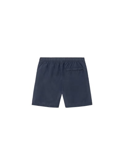 STONE ISLAND - Maillot de bain bleu marine à patch compass