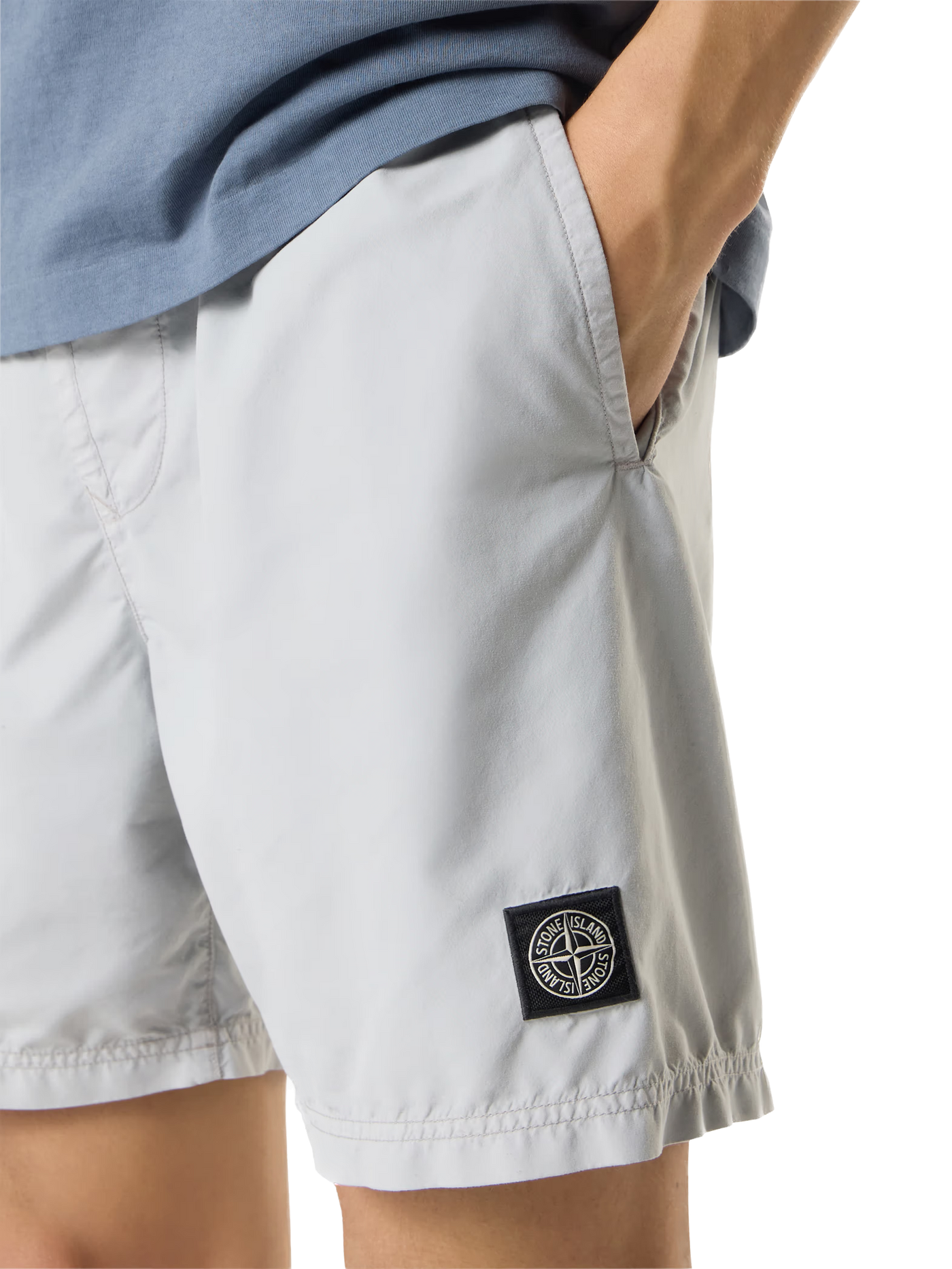 STONE ISLAND - Short de bain régular gris