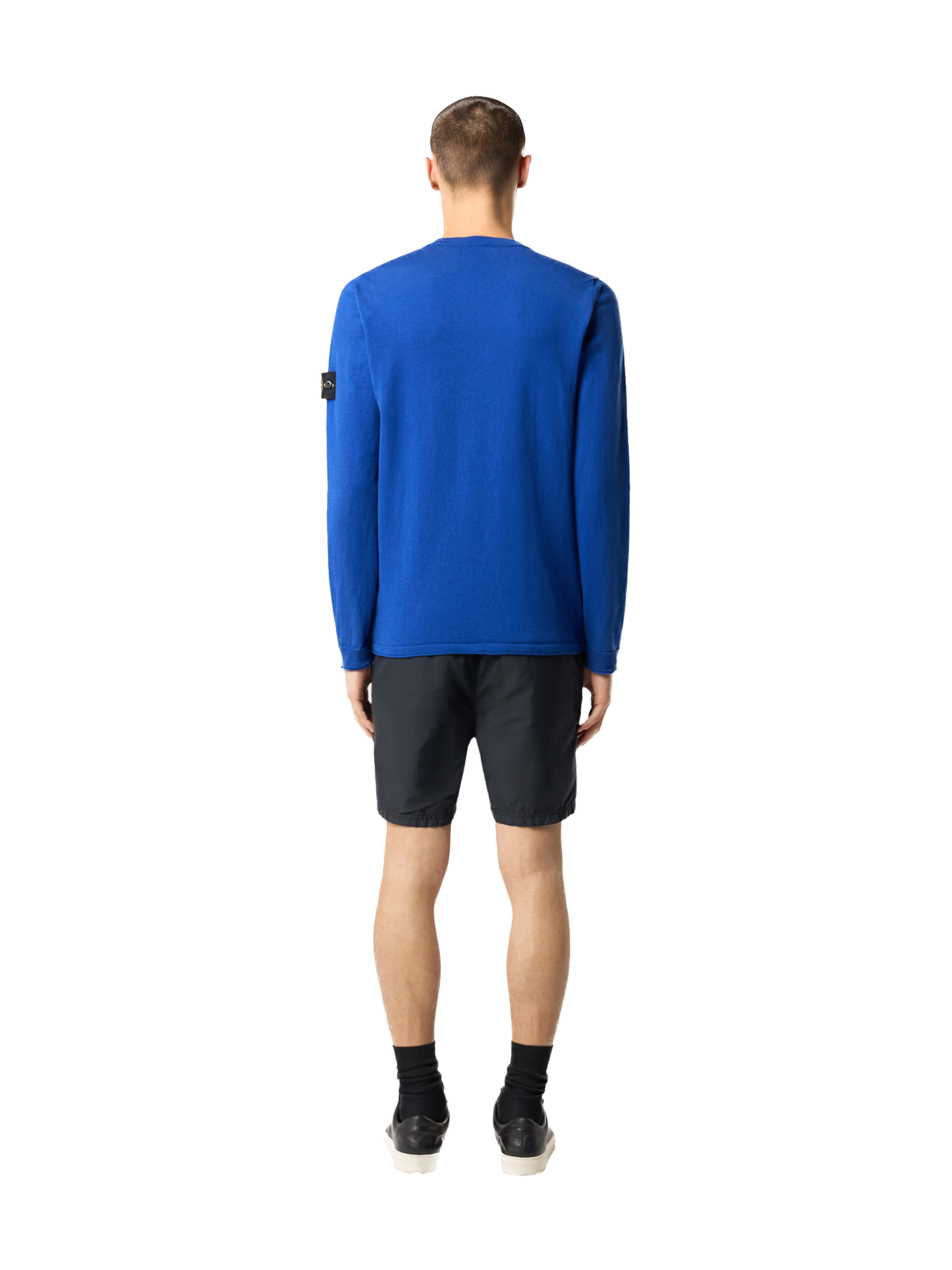 STONE ISLAND - short de bain à patch Compass
