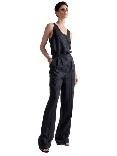 BARBARA BUI - pantalon en twill de soie