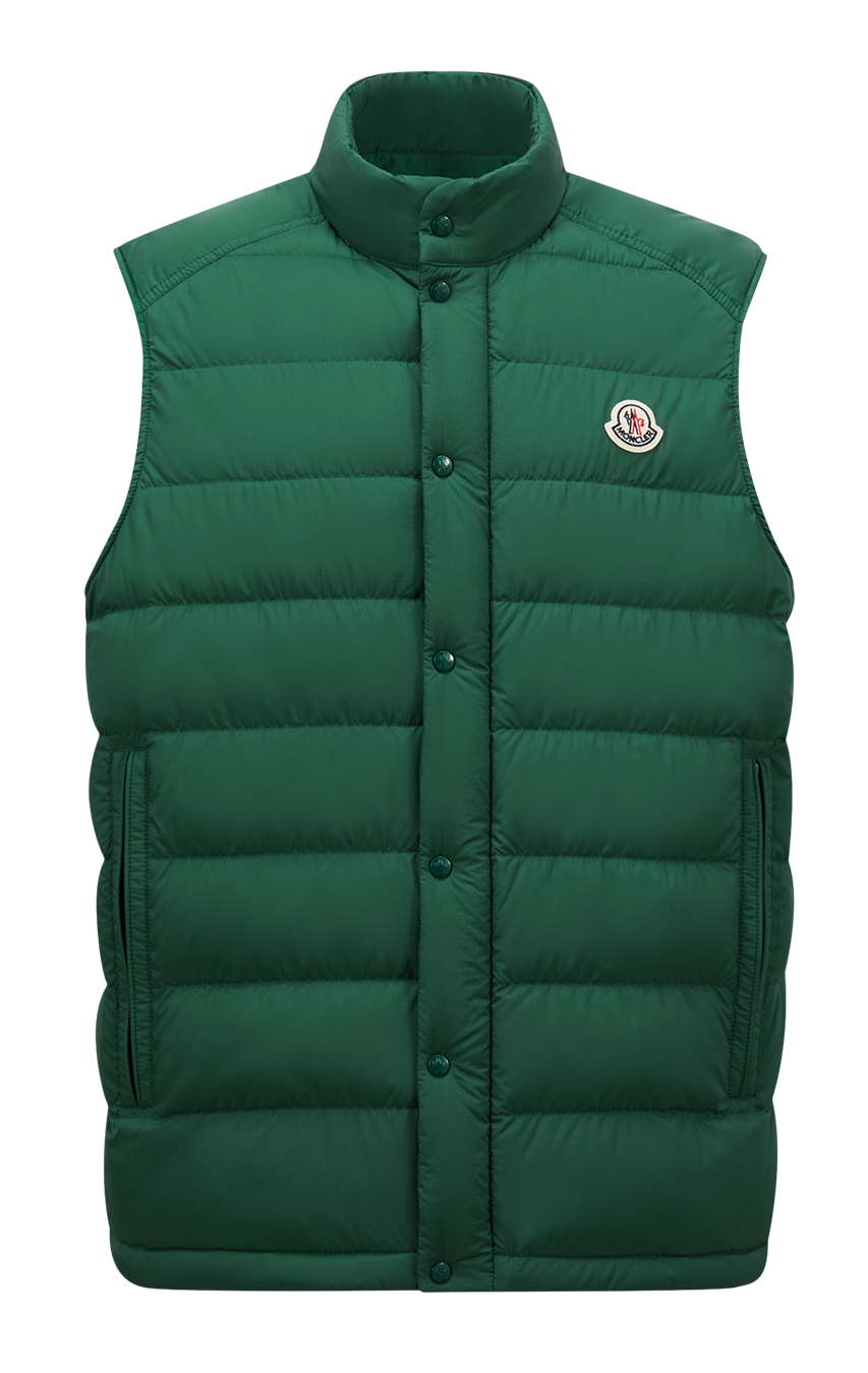 MONCLER - Doudoune sans manches Barthe verte