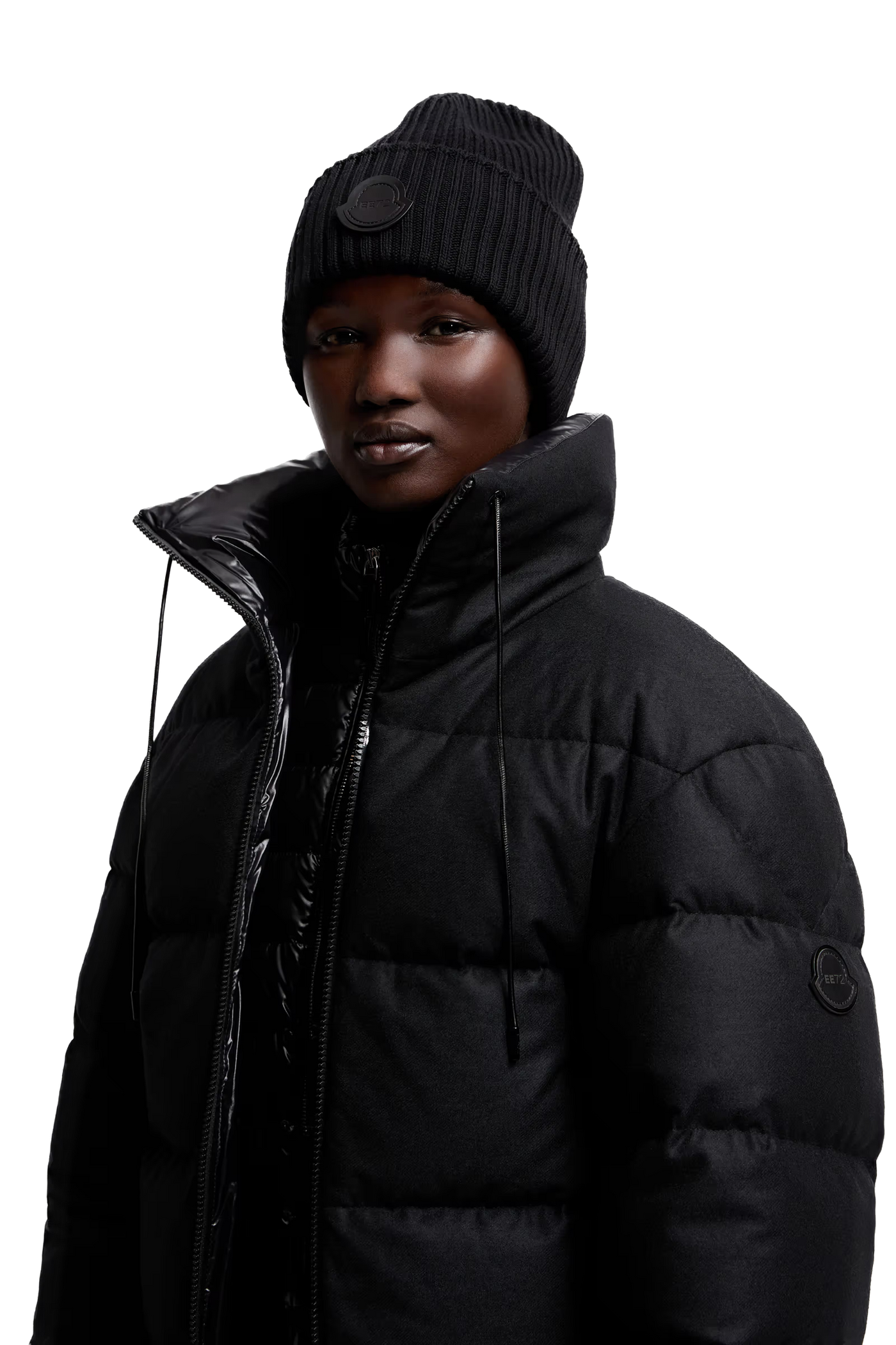 MONCLER GENIUS - Bonnet en laine Moncler x EE72 par Edward Enninful