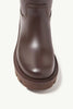 MONCLER - Bottes Moncler Kickstream marron