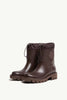 MONCLER - Bottes Moncler Kickstream marron