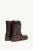 MONCLER - Bottes Moncler Kickstream marron