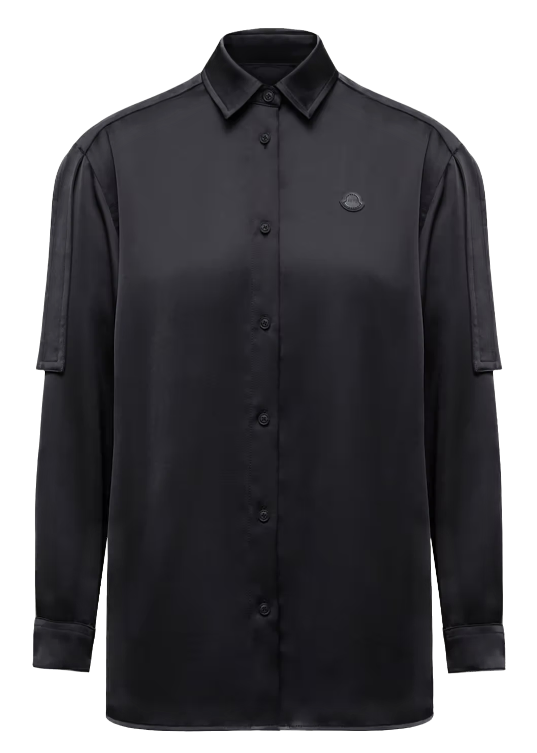 MONCLER GENIUS - Chemise en satin Moncler x EE72 par Edward Enninful