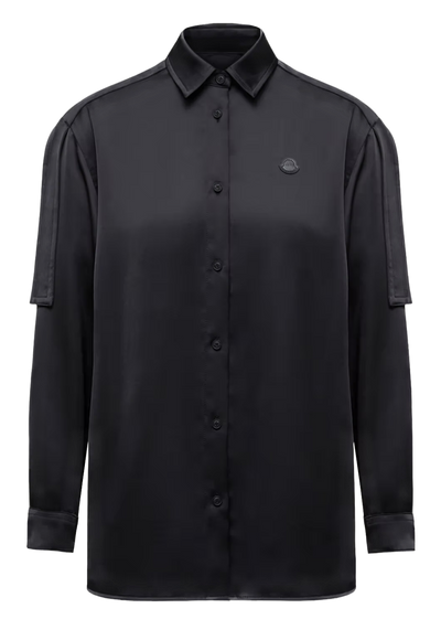 MONCLER GENIUS - Chemise en satin Moncler x EE72 par Edward Enninful