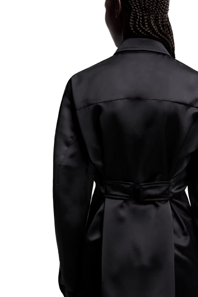 MONCLER GENIUS - Chemise en satin Moncler x EE72 par Edward Enninful
