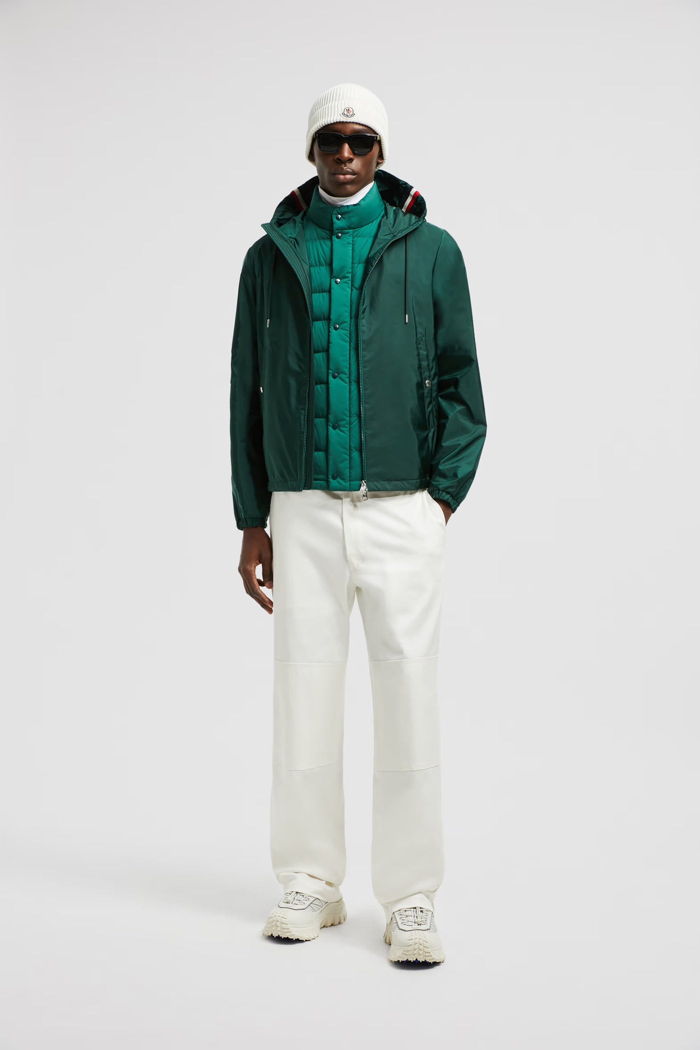 MONCLER - VESTE GRIMPEURS BLEU VERTE