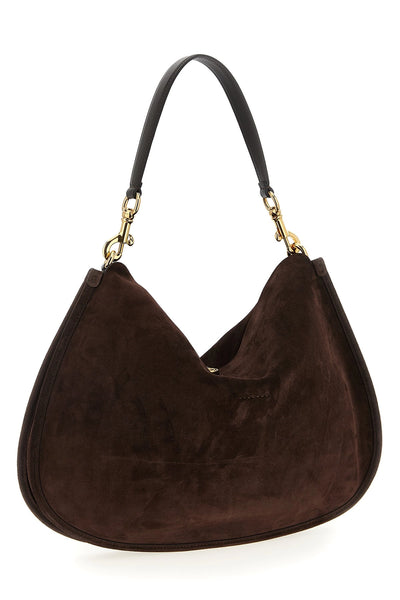 ÉTRO - sac Pony XL en suède