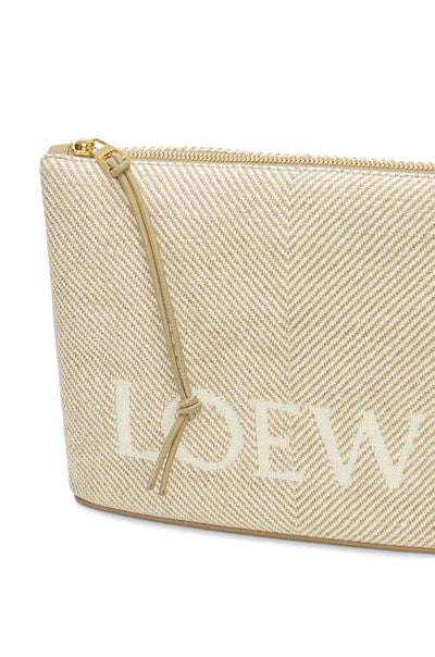 LOEWE - Pochette zippée en jacquard