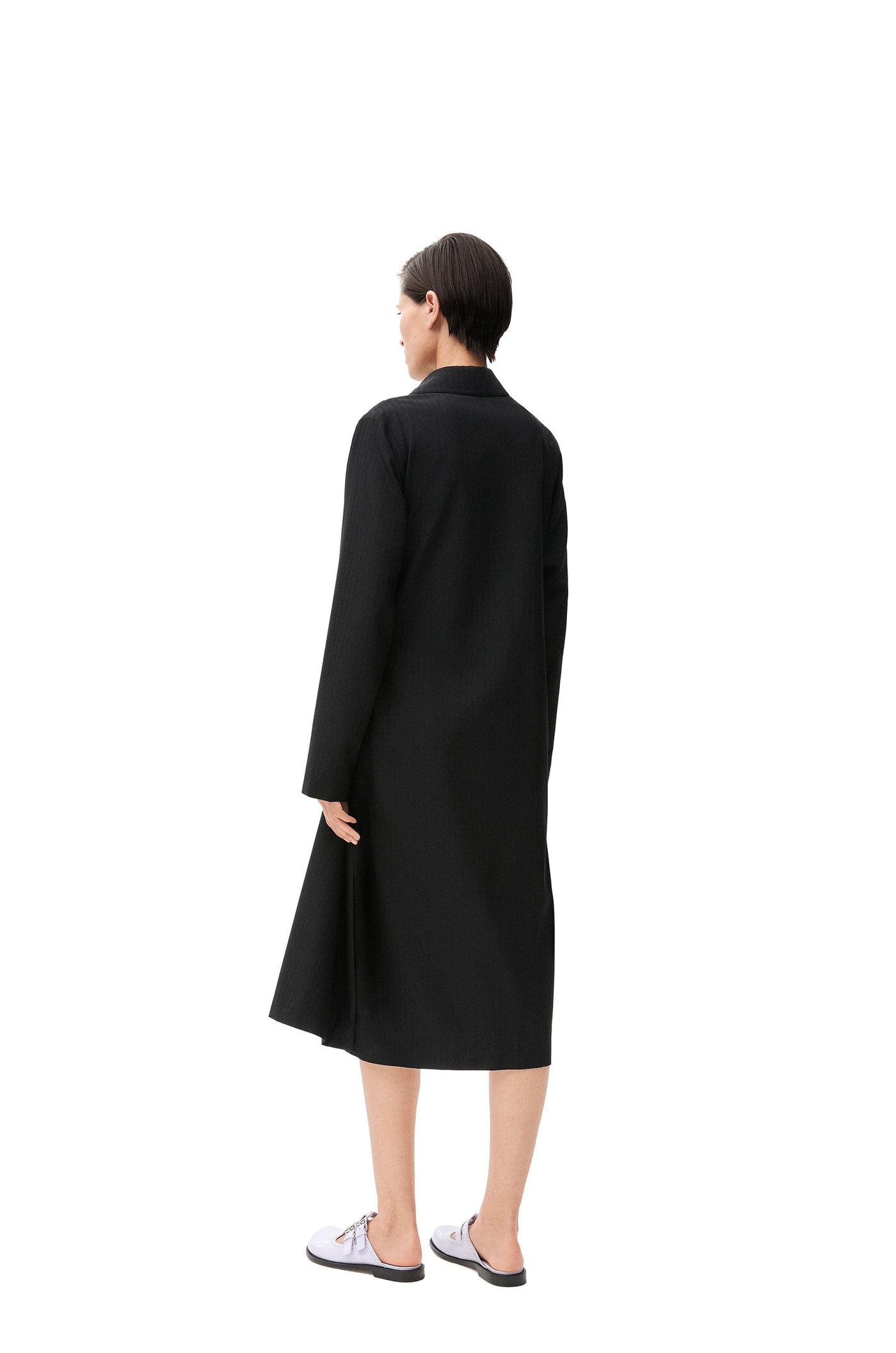 LOEWE - Robe ceinturée en laine