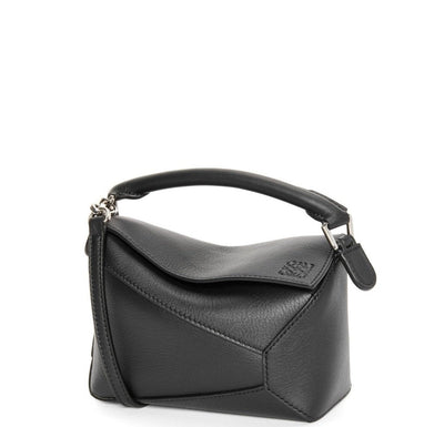 LOEWE - Puzzle edge mini bag black