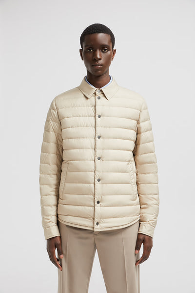 MONCLER - Surchemise Bourdon beige