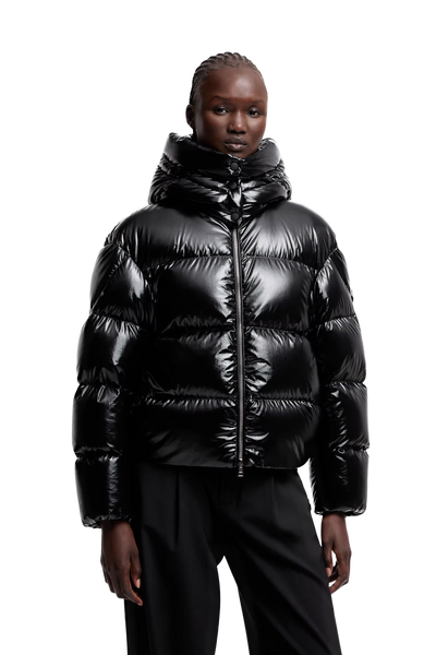 MONCLER GENIUS- Doudoune courte à capuche Lothar Moncler x EE72 par Edward Enninful