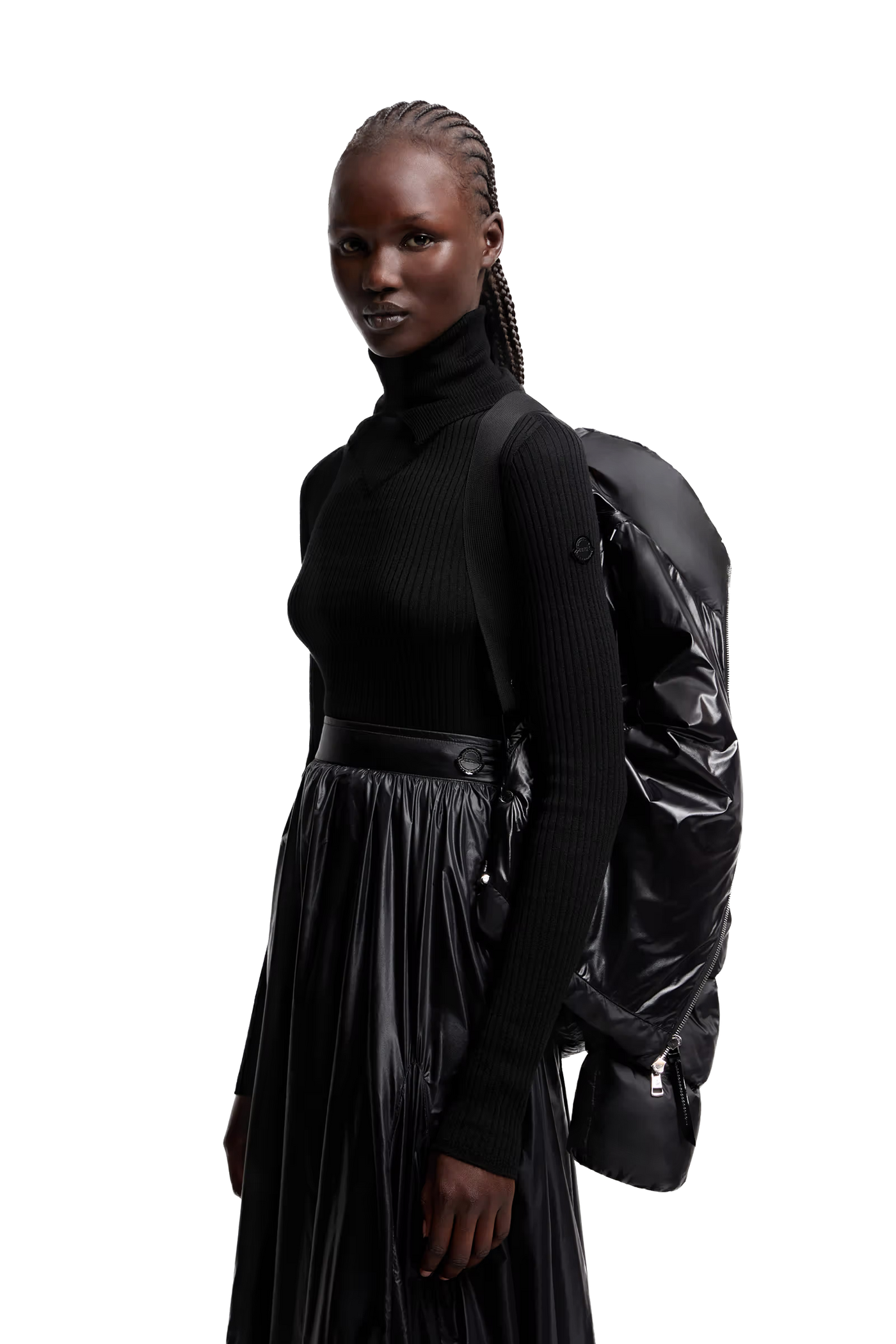 MONCLER GENIUS- Doudoune courte Blas Moncler x EE72 par Edward Enninful
